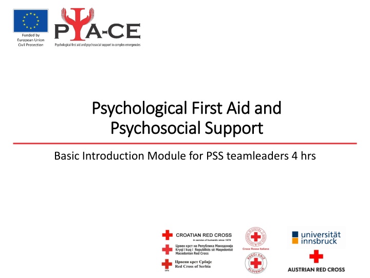 psychological first aid and psychological first n.w