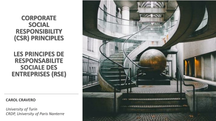 corporate social responsibility csr principles n.w