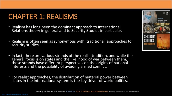 chapter 1 realisms chapter 1 realisms n.w