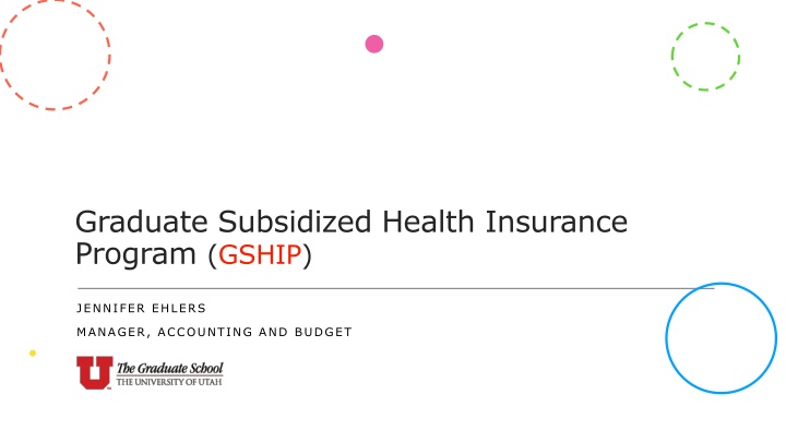 graduate subsidized health insurance program gship n.w