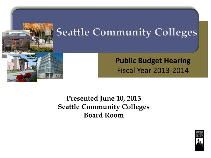 seattle community colleges n.w