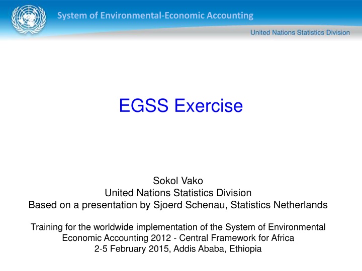system of environmental economic accounting n.w