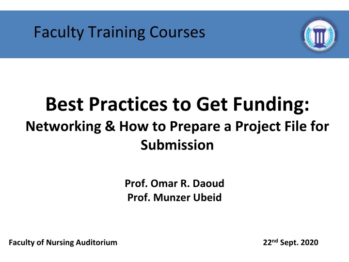 faculty training courses n.w