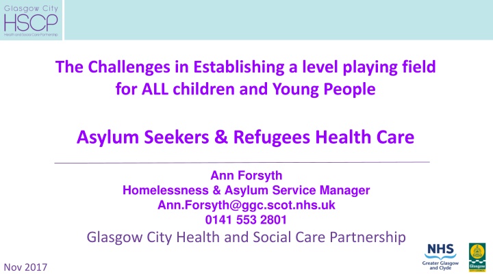 the challenges in establishing a level playing n.w