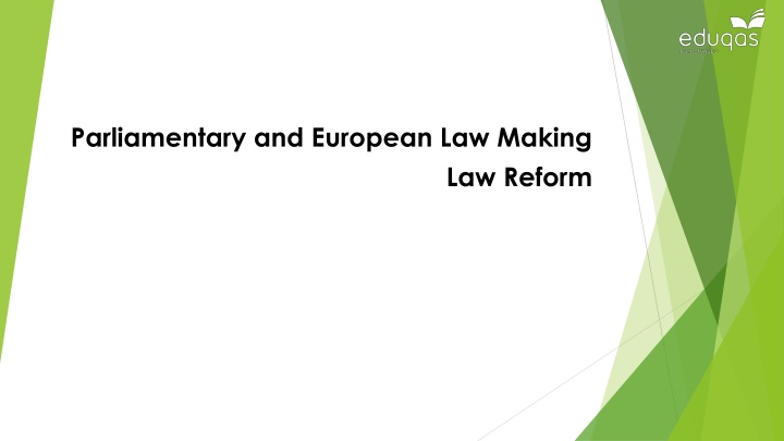 Ways to Influence Law Reform