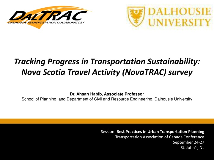 Tracking Progress in Transportation Sustainability: NovaTRAC Survey Insights