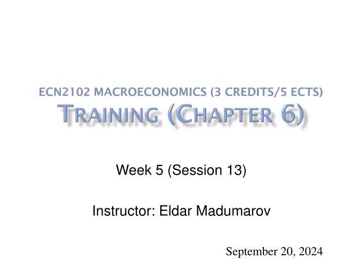 week 5 session 13 n.w
