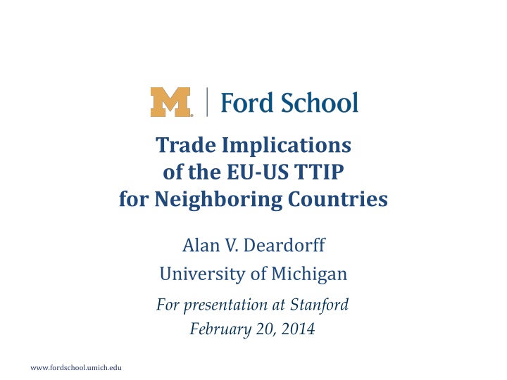 trade implications of the eu us ttip n.w