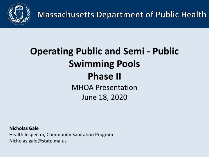 massachusetts department of public health n.w