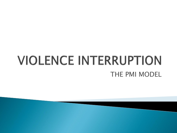 the pmi model n.w