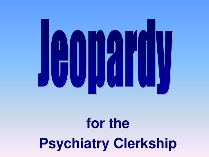 jeopardy jeopardy n.w