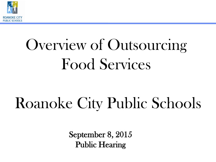 overview of outsourcing food services n.w