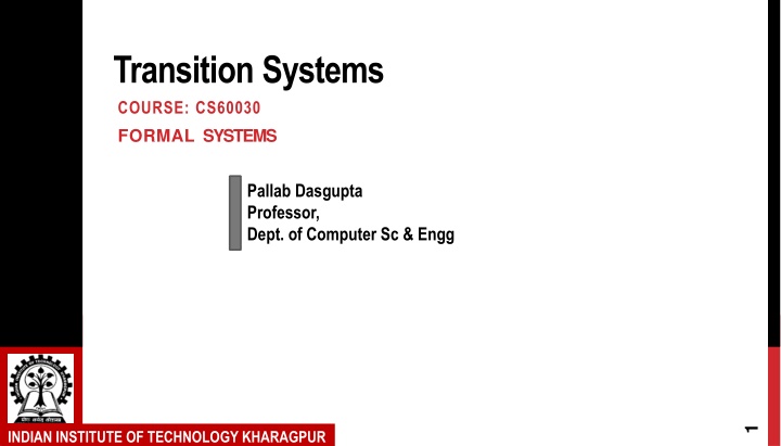 Transition Systems and Modeling Data-Dependent Systems