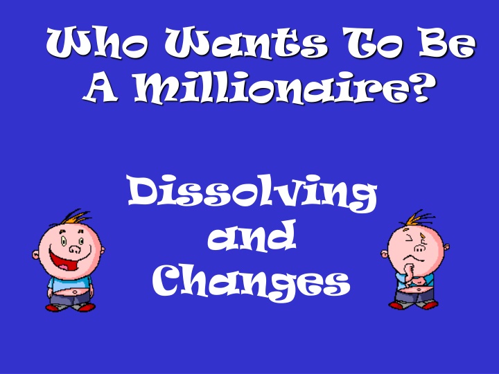 who wants to be a millionaire n.w