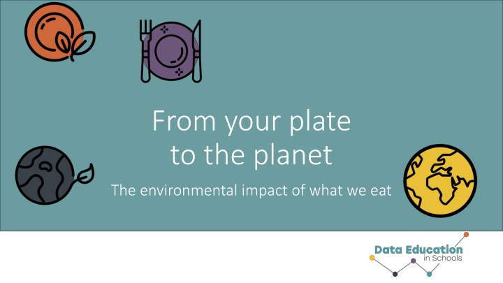from your plate to the planet n.w