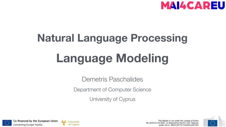 natural language processing language modeling n.w