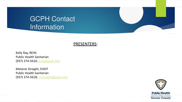 gcph contact information n.w