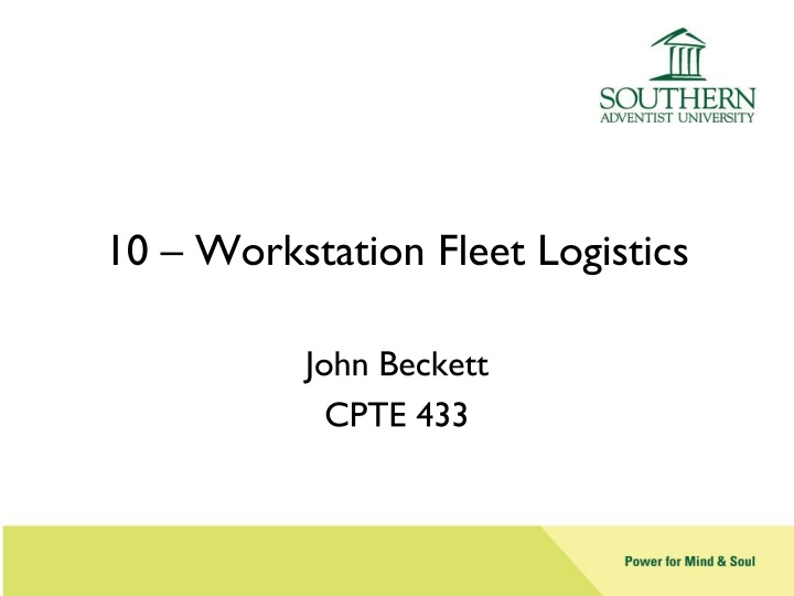 10 workstation fleet logistics n.w
