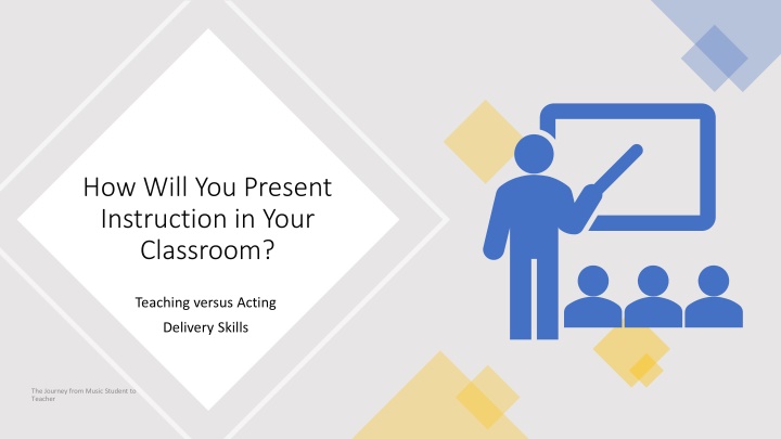 how will you present instruction in your classroom n.w