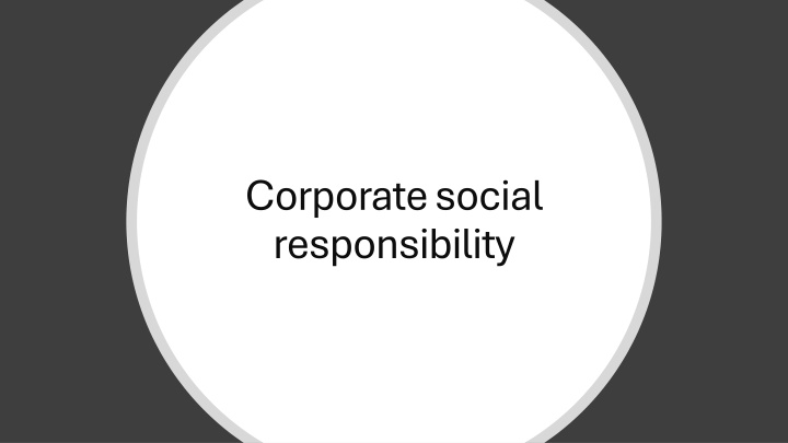 corporatesocial responsibility n.w