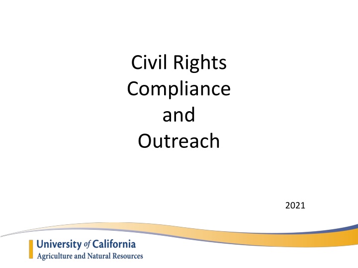 civil rights compliance and outreach n.w