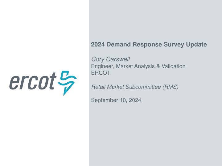 2024 demand response survey update n.w