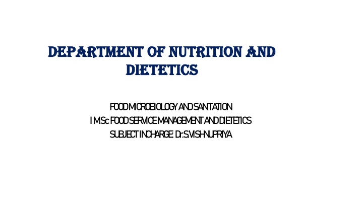 department of nutrition and department n.w