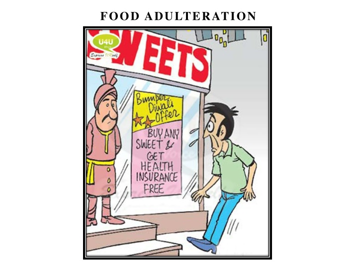 food adulteration n.w