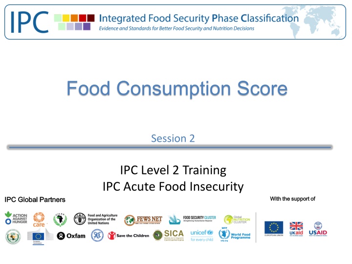 food consumption score n.w