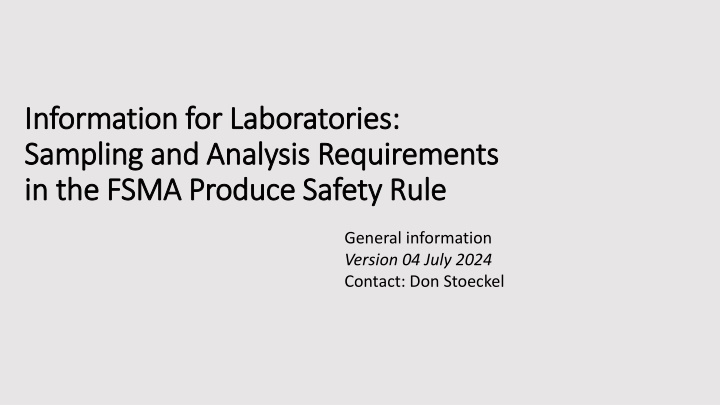 information for laboratories information n.w