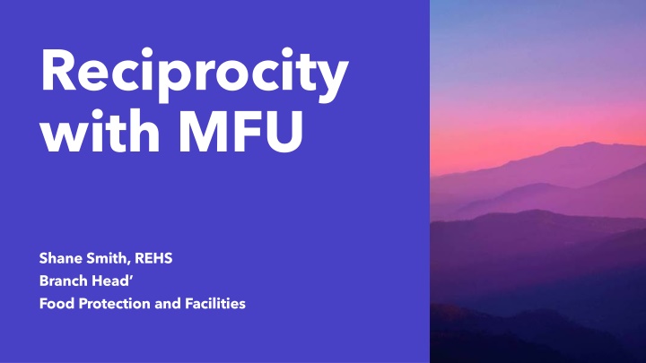 reciprocity with mfu n.w