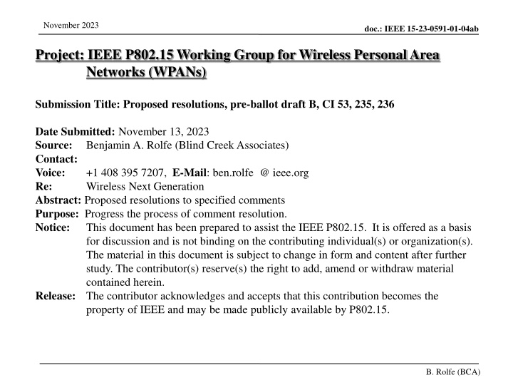 november 2023 n.w