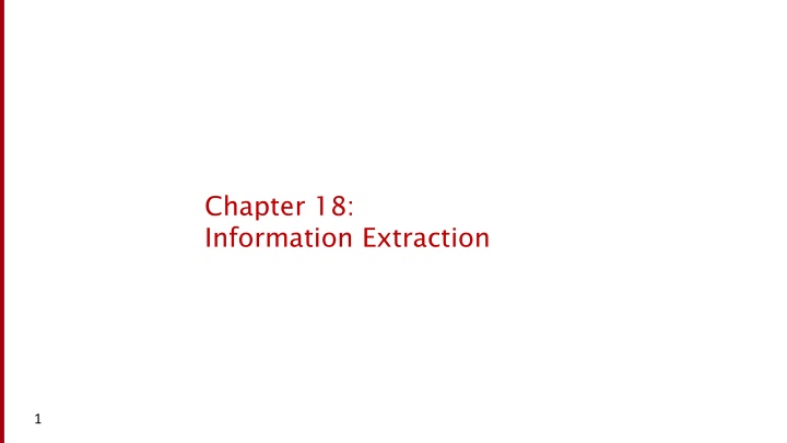 chapter 18 information extraction n.w