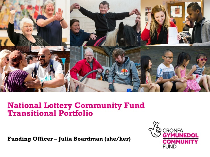 national lottery community fund transitional n.w