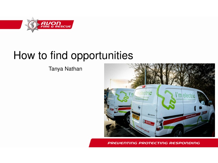 how to find opportunities n.w