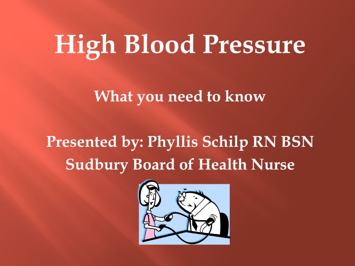 high blood pressure n.w