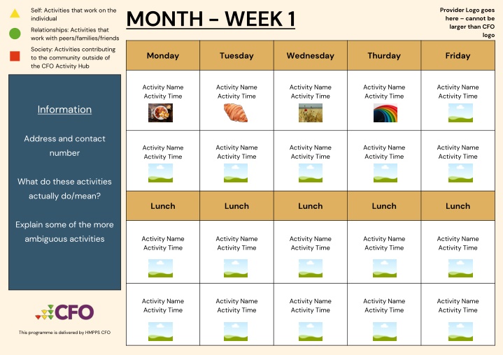 month week 1 n.w