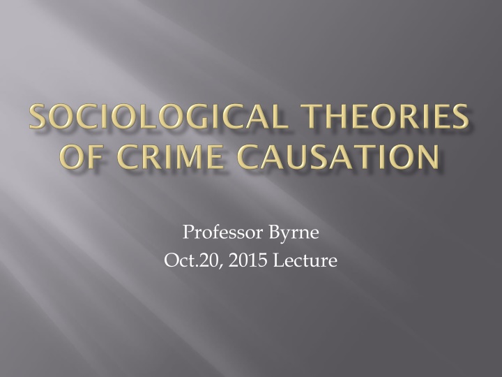 professor byrne oct 20 2015 lecture n.w
