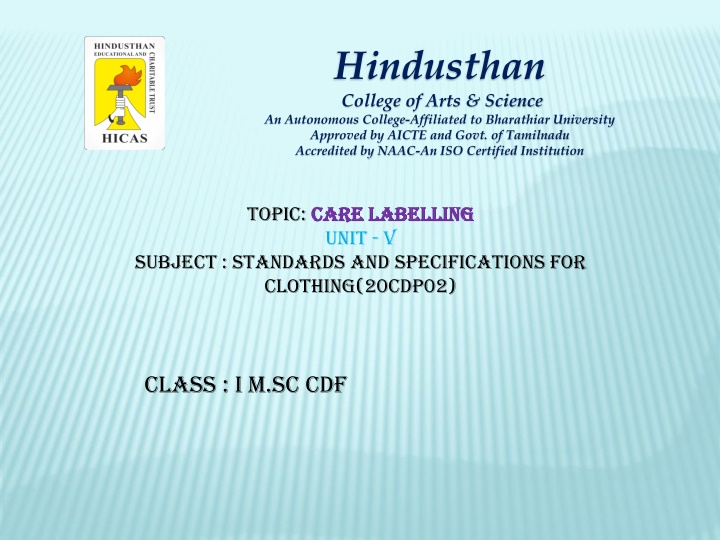 hindusthan college of arts science an autonomous n.w
