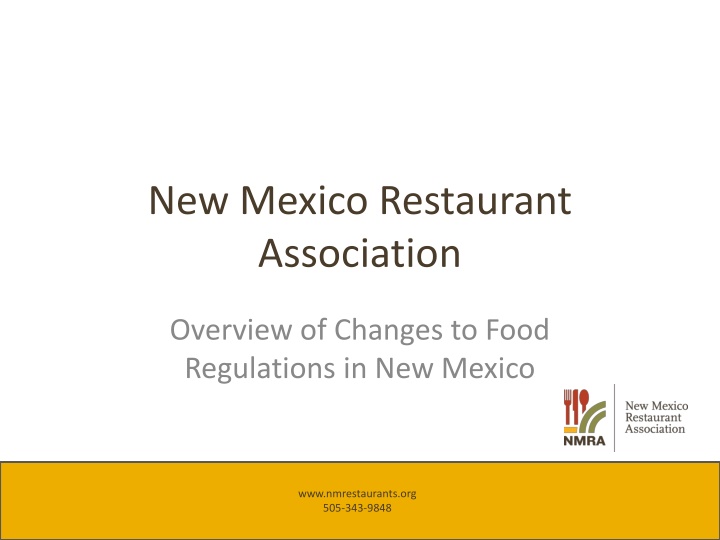 new mexico restaurant association n.w