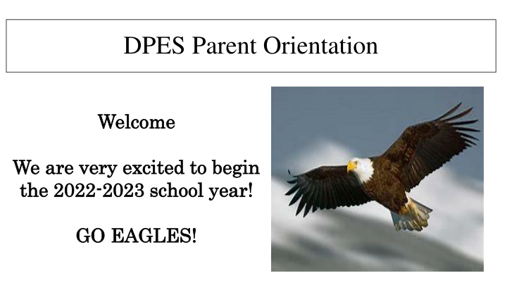 dpes parent orientation n.w