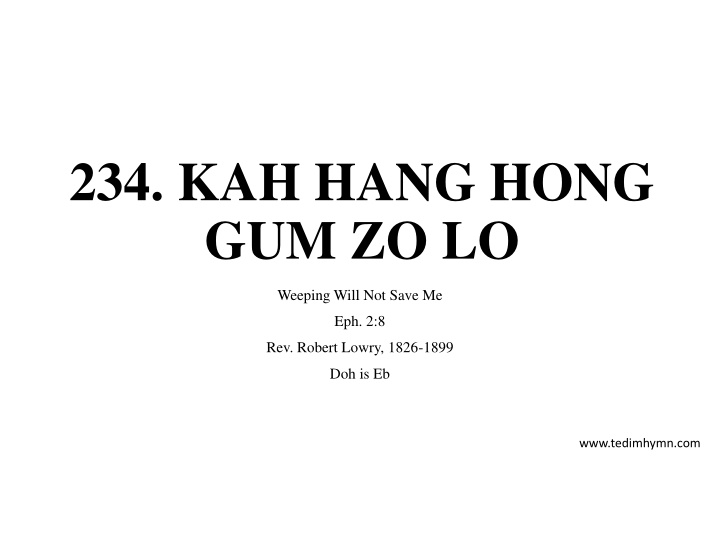 234 kah hang hong gum zo lo n.w