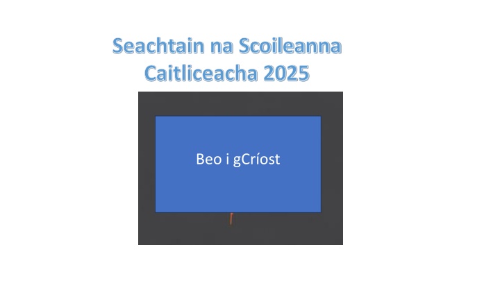 seachtain na scoileanna caitliceacha 2025 n.w