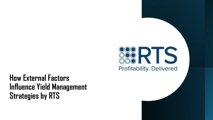 how external factors influence yield management n.w