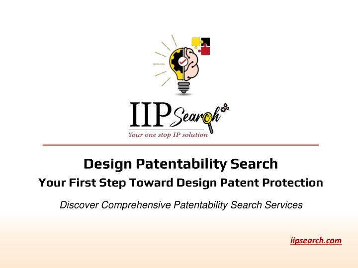 Design Patentability Search | Expert Patentability Search Services by IIP Search