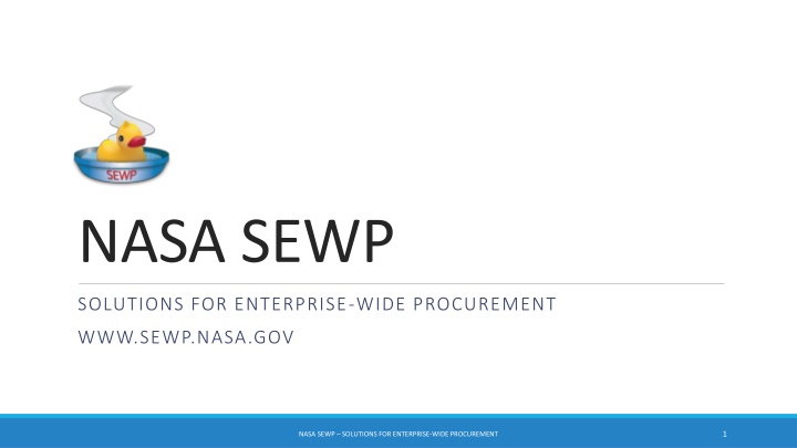 nasa sewp n.w