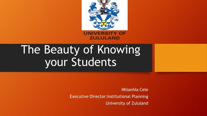 the beauty of knowing your students n.w