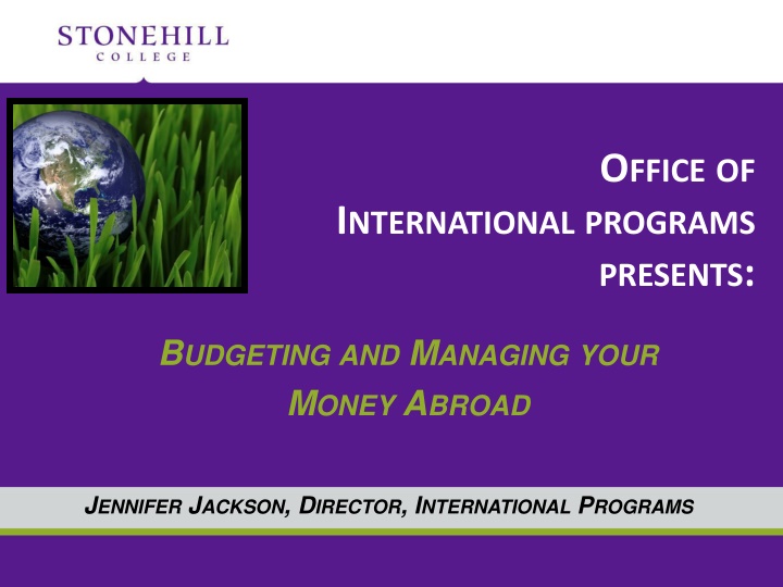Budgeting and Managing Your Money Abroad