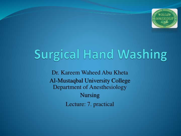 dr kareem waheed abu kheta al mustaqbal n.w
