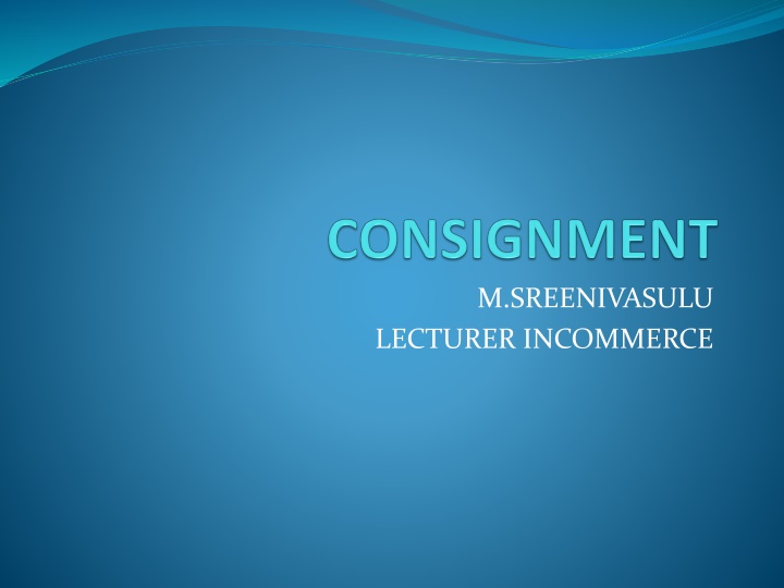 m sreenivasulu lecturer incommerce n.w